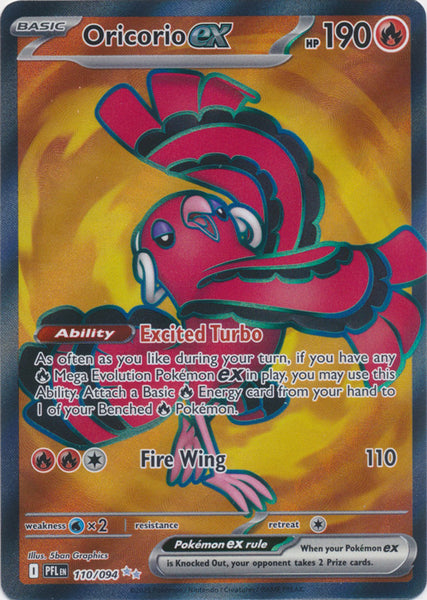 401 Games Canada - Oricorio ex - 110/094 - Ultra Rare