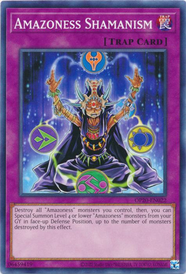 Amazoness Shamanism - OP20-EN022 - Common - Unlimited