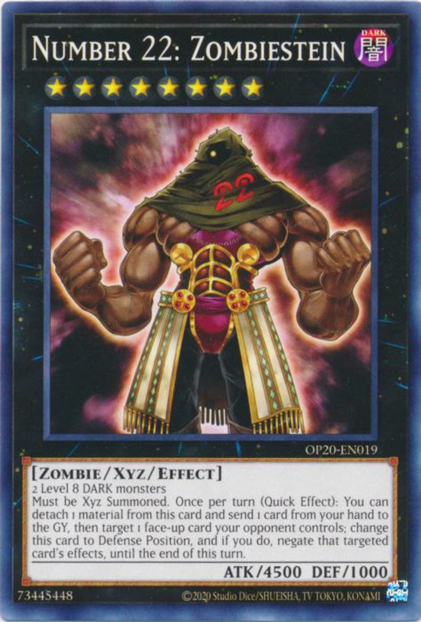 Number 22: Zombiestein - OP20-EN019 - Common - Unlimited