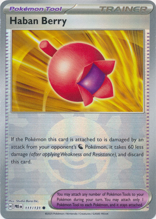 Haban Berry (Poke Ball Pattern) - 111/131 - Common