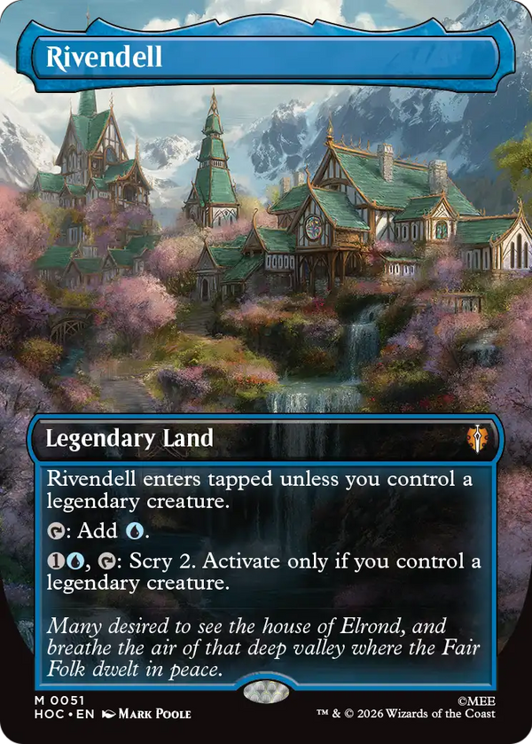 Rivendell - Borderless (HOC)