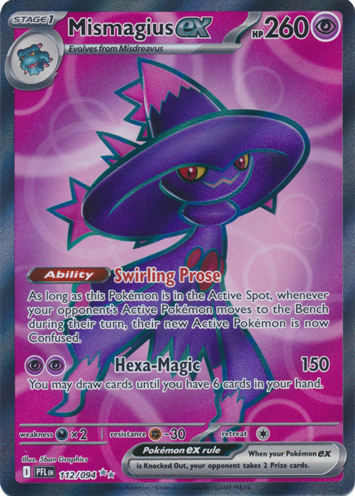 Mismagius ex - 112/094 - Ultra Rare