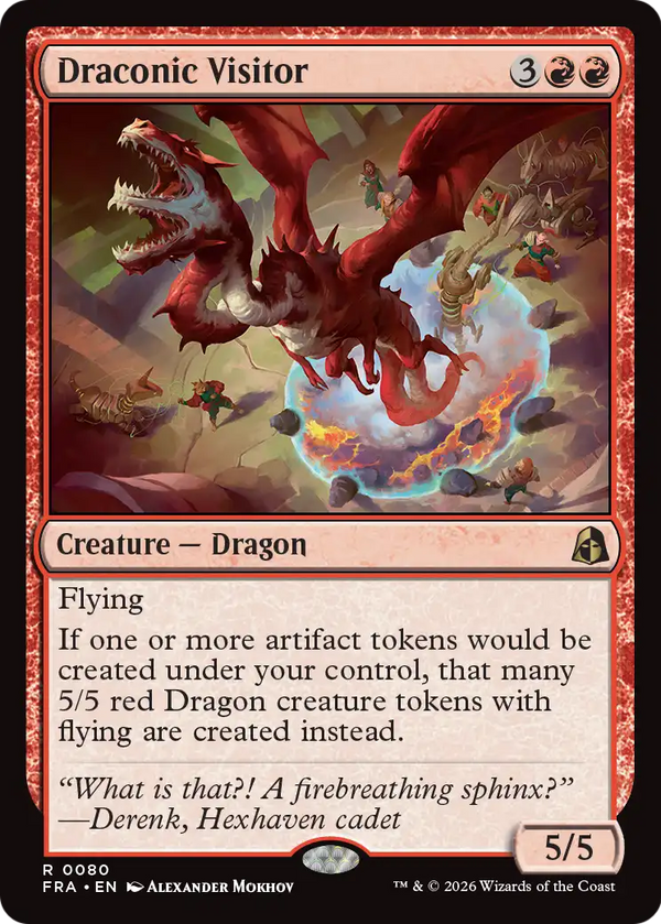 Draconic Visitor (FRA) (Pre-Order)