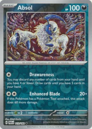 Absol - 113/182 - Uncommon - Reverse Holo available at 401 Games Canada