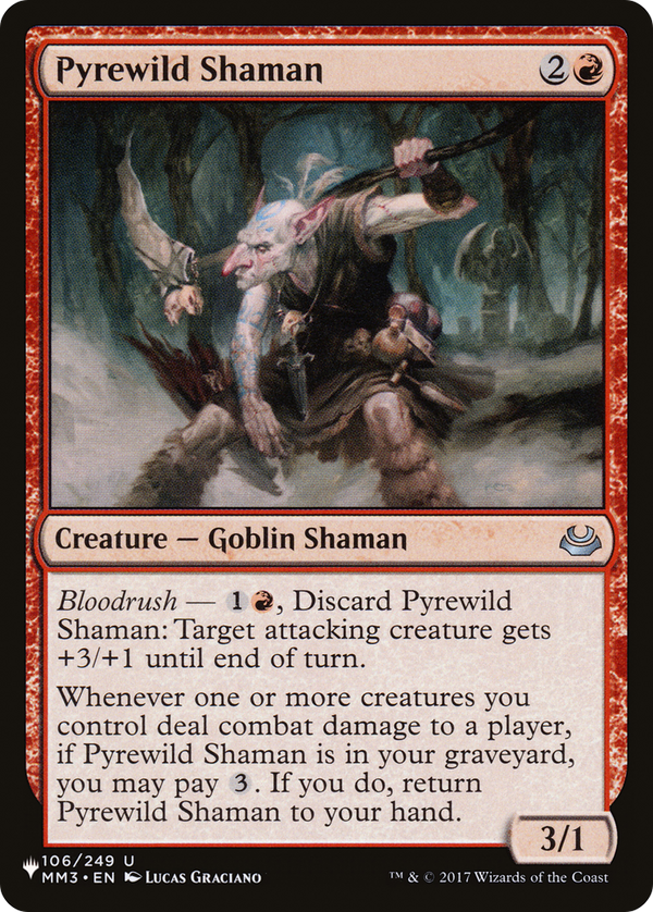 Pyrewild Shaman - MM3 Reprint (PLST)