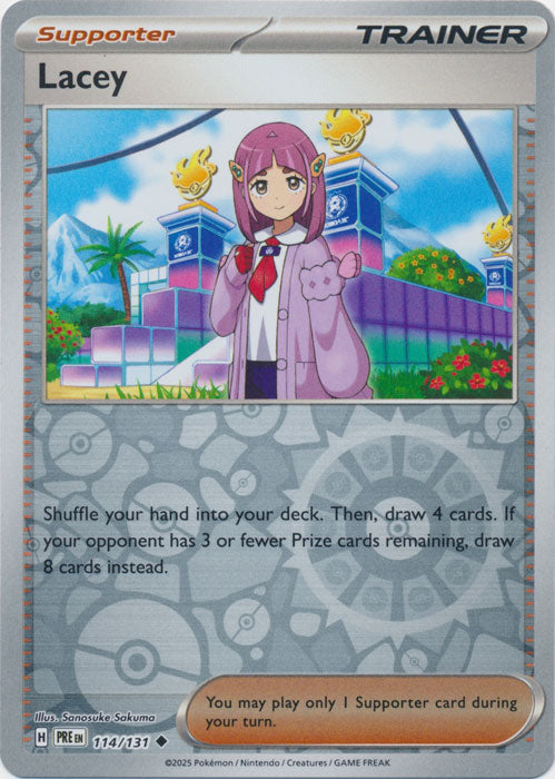 Lacey - 114/131 - Uncommon - Reverse Holo