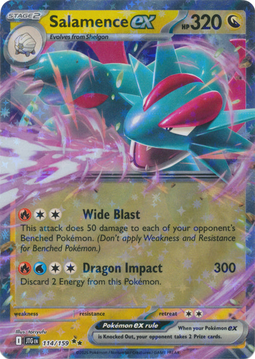 Salamence ex - 114/159 - Double Rare