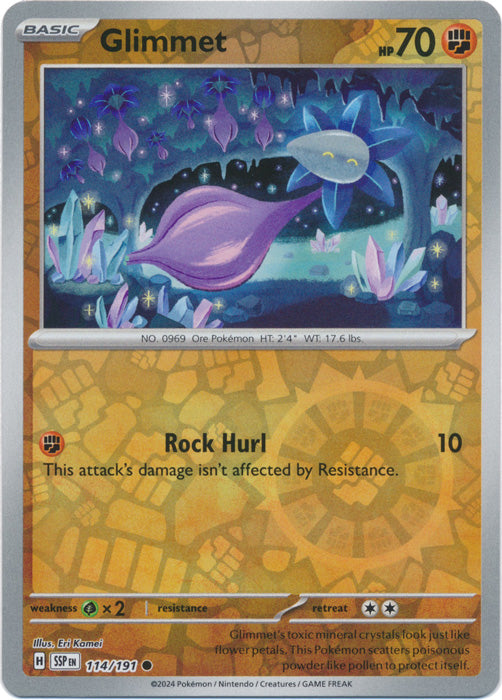 Glimmet - 114/191 - Common - Reverse Holo