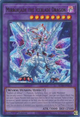 Mirrorjade the Iceblade Dragon - BLTR-EN114 - Ultra Rare - 1st Edition