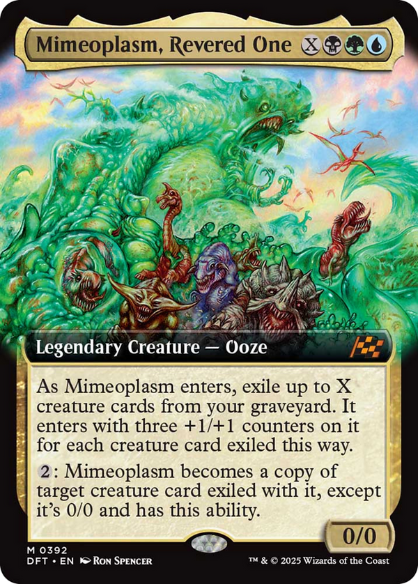 Mimeoplasm, Revered One - Extended Art (DFT)