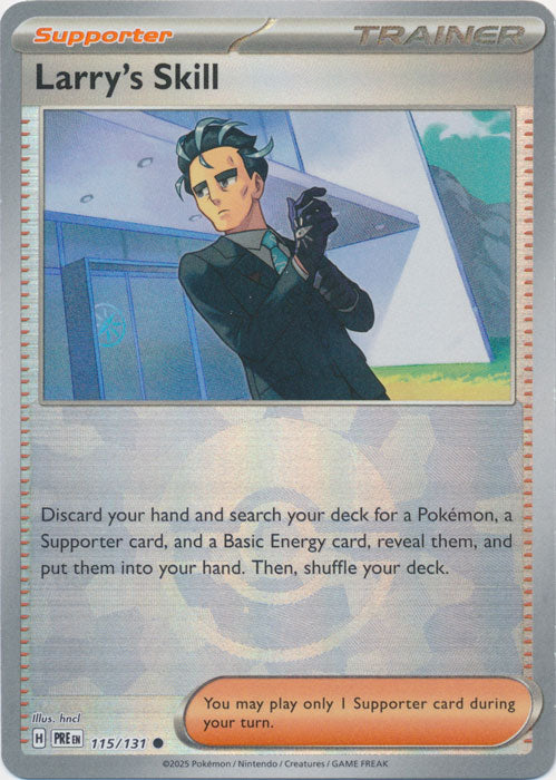 Larry's Skill (Poke Ball Pattern) - 115/131 - Common