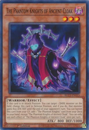 The Phantom Knights of Ancient Cloak - BLC1-EN115 - Common - 1st Edition