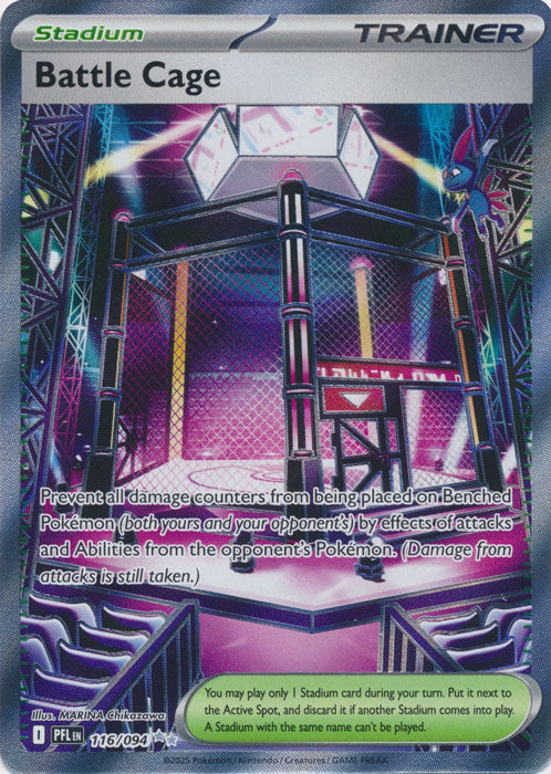 Battle Cage - 116/094 - Ultra Rare