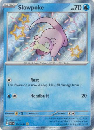 401 Games Canada - Slowpoke - 116/091 - Shiny Rare 401 Games Canada - Slowpoke - 116/091 - Shiny Rare