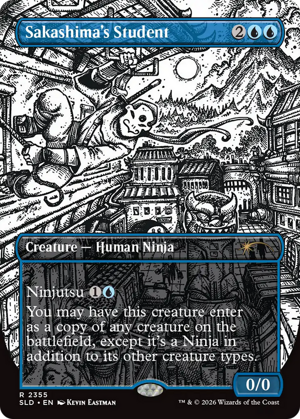 Sakashima's Student - Featuring: Kevin Eastman (Inks) (SLD)