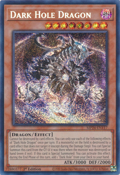 Dark Hole Dragon - MP24-EN117 - Prismatic Secret Rare - 1st Edition