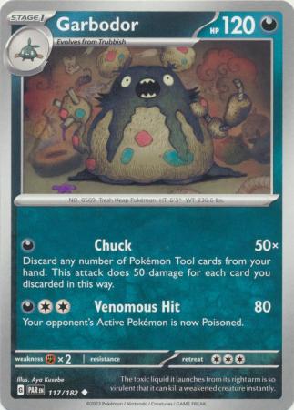 Garbodor - 117/182 - Uncommon available at 401 Games Canada