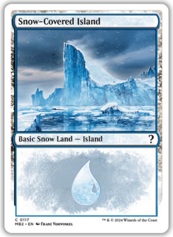 Snow-Covered Island (117) (MB2)