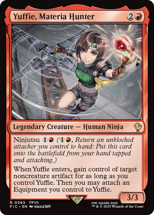 Yuffie, Materia Hunter (FIC)