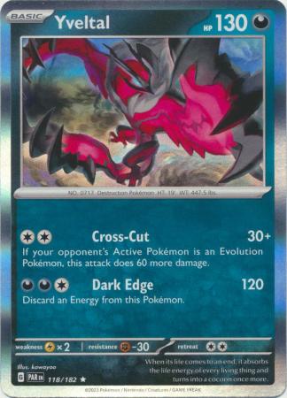 Yveltal - 118/182 - Rare available at 401 Games Canada