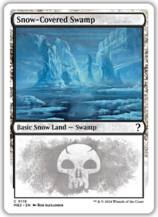 Snow-Covered Swamp (118) (MB2)