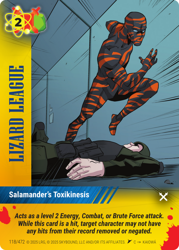 Salamander's Toxikinesis - SKY-118 - Common