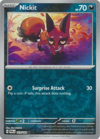 Nickit - 119/182 - Common - Reverse Holo available at 401 Games Canada