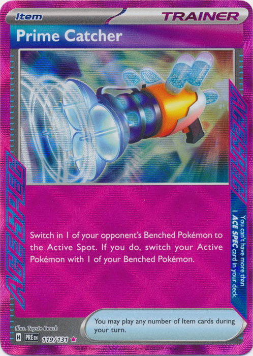 Prime Catcher - 119/131 - ACE SPEC Rare