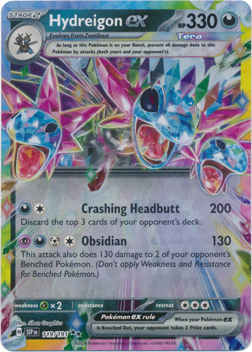 Hydreigon ex - 119/191 - Double Rare