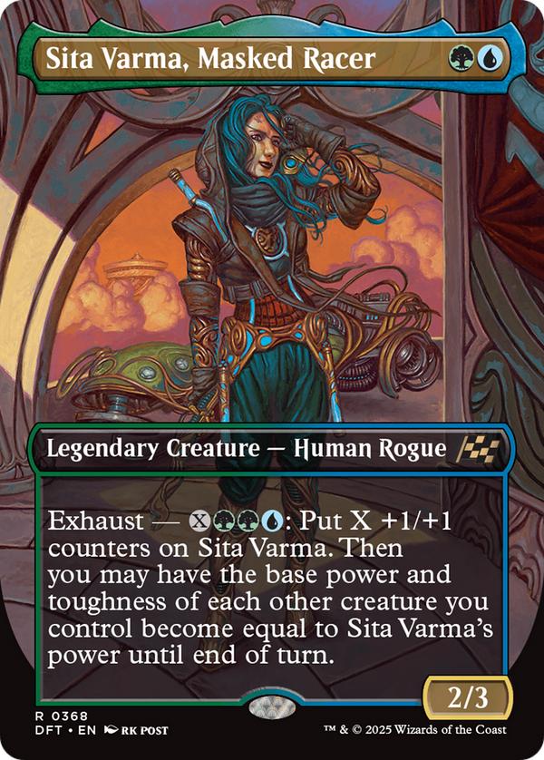 Sita Varma, Masked Racer - Borderless (DFT)