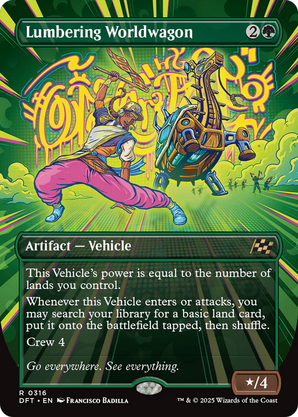 Lumbering Worldwagon - Borderless Revved Up (DFT)