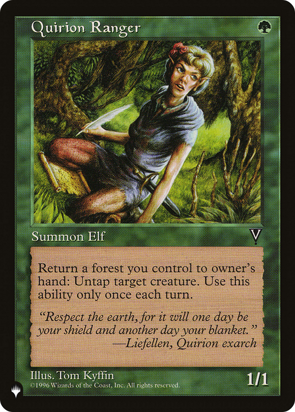 Quirion Ranger - VIS Reprint (PLST)