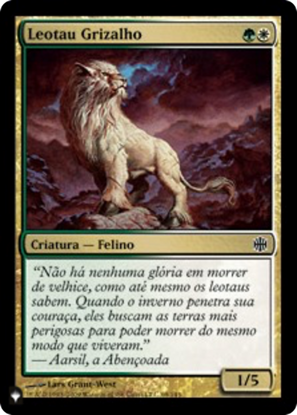 Grizzled Leotau - ARB Reprint (PLST)