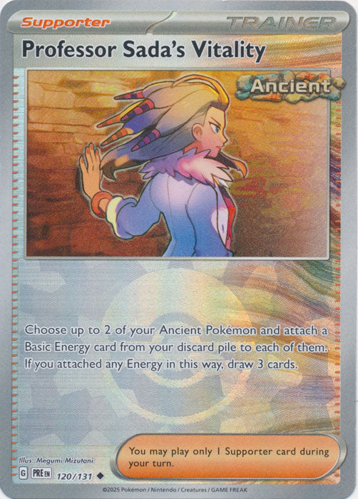 Professor Sada's Vitality (Poke Ball Pattern) - 120/131 - Uncommon
