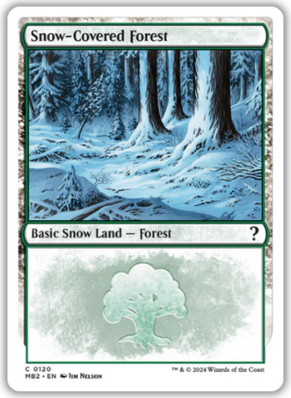 Snow-Covered Forest (120) (MB2)