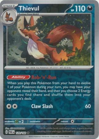 Thievul - 120/182 - Rare - Reverse Holo available at 401 Games Canada