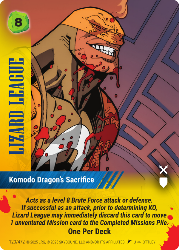 Komodo Dragon's Sacrifice - SKY-120 - Uncommon