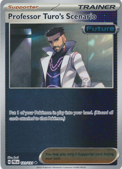 Professor Turo's Scenario - 121/131 - Uncommon - Reverse Holo