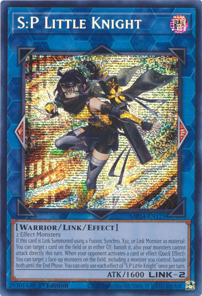 S:P Little Knight - MP24-EN121 - Prismatic Secret Rare - 1st Edition