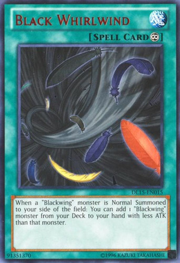 Black Whirlwind (Red) - DL15-EN015 - Rare