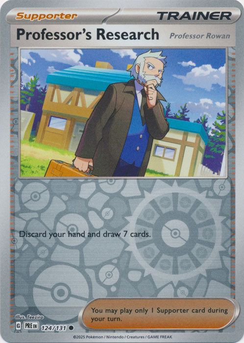 Professor's Research [Professor Rowan] - 124/131 - Common - Reverse Holo