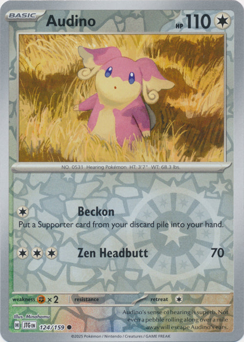 Audino - 124/159 - Common - Reverse Holo