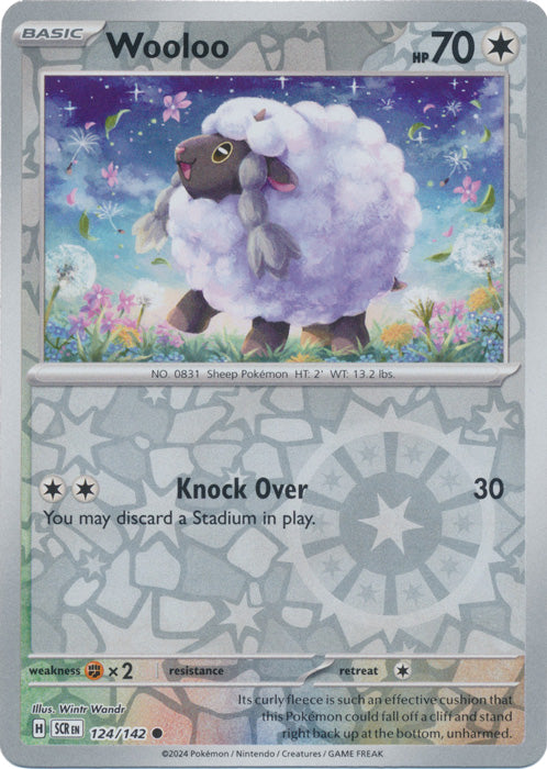 Wooloo - 124/142 - Common - Reverse Holo
