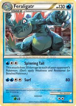 Feraligatr - 020/123 - Holo Rare (Cosmos Holo)
