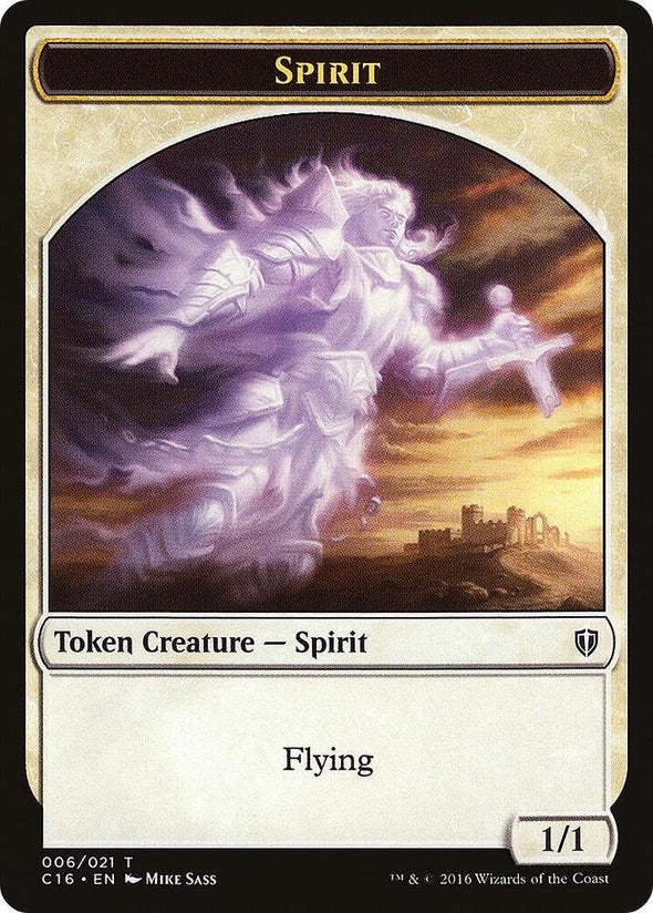 Spirit Token (001) // Spirit Token (006) (TC16)