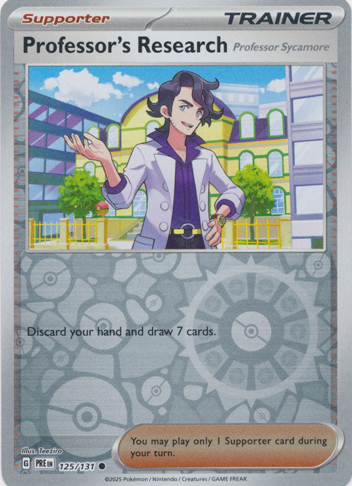Professor's Research [Professor Sycamore] - 125/131 - Common - Reverse Holo