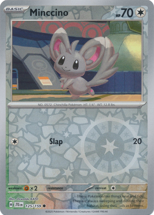 Minccino - 125/159 - Common - Reverse Holo