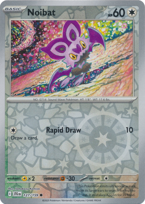 Noibat - 127/159 - Common - Reverse Holo