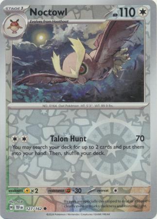 Noctowl - 127/162 - Common - Reverse Holo