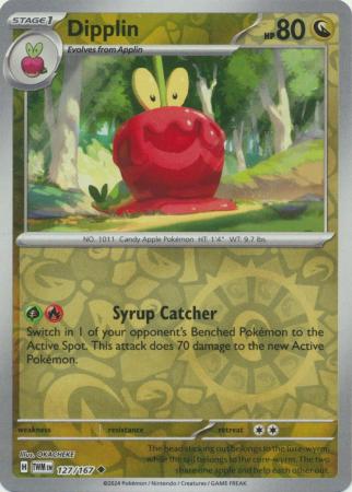Dipplin - 127/167 - Uncommon - Reverse Holo